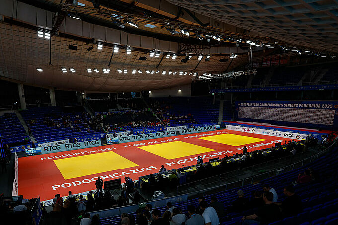 ZEBRA fournit des tapis pour les Championnats d'Europe de judo 2025 à Podgorica ZEBRA fournit des tapis pour les Championnats d'Europe de judo 2025 à Podgorica
