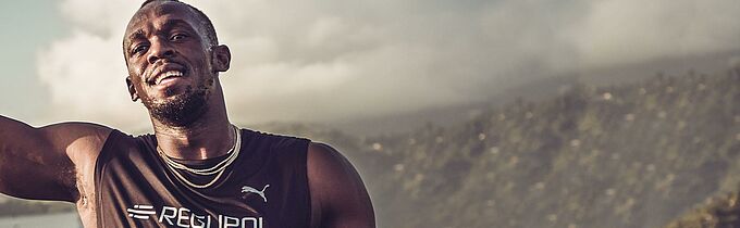 Usain Bolt pour REGUPOL